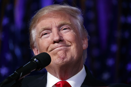 After Donald Trump's victory in the US presidential election, the world was left wondering how his policies, yet unclear, will affect the economy (AP photo)